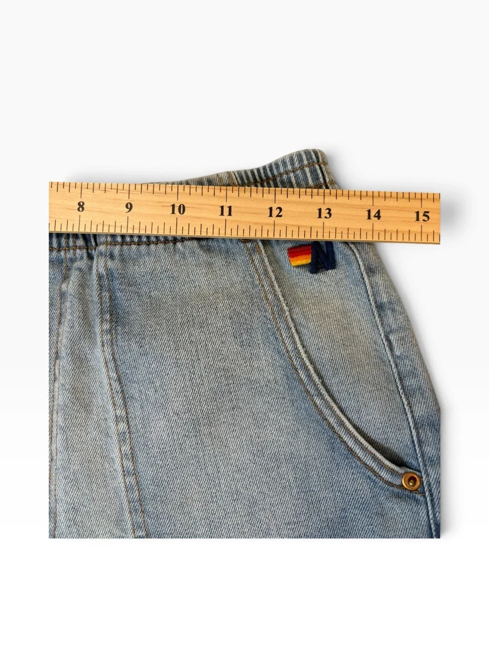 Aviator Nation | Hi-Rise Safari | Jean Shorts | Medium